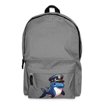 Baleine de la police - Sac à dos - gris éléphant - Devant