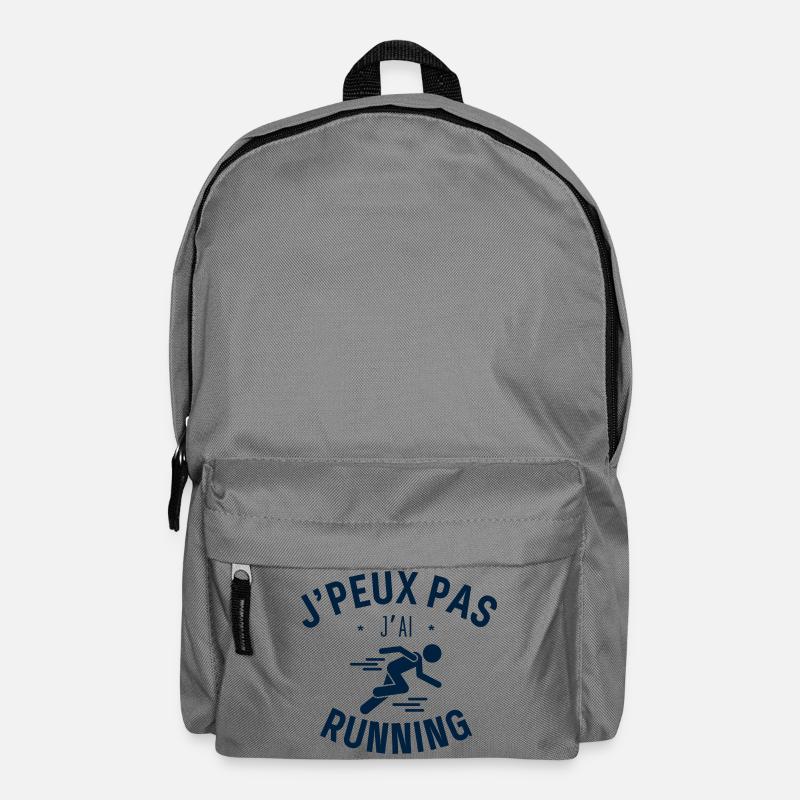 J peux pas j ai Running - Sac à dos - gris éléphant