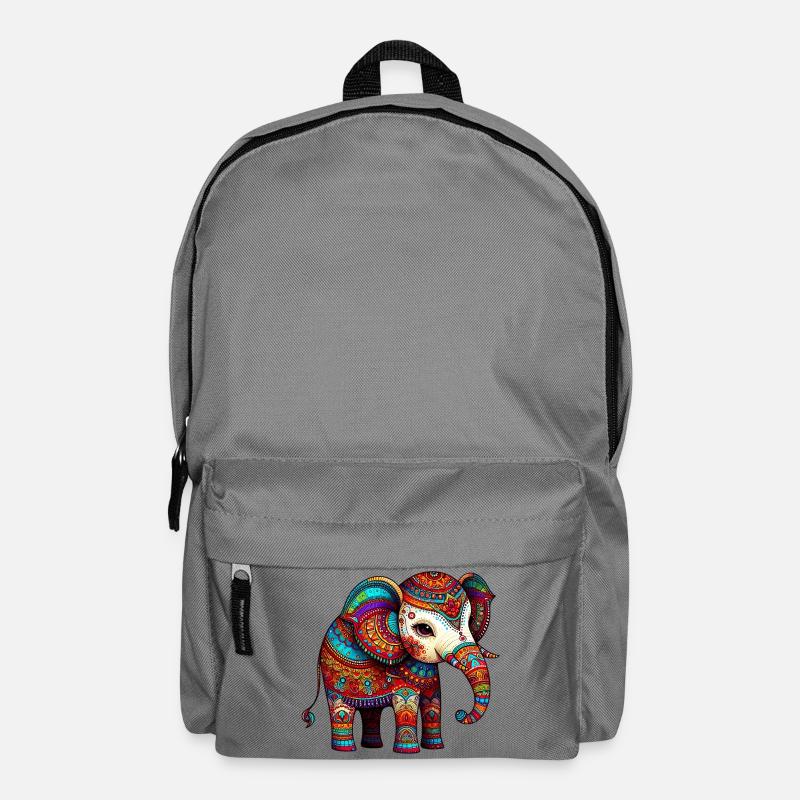 Elefant - Rucksack - Mittelgrau