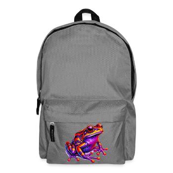 Frosch - Rucksack - Mittelgrau - Vorne