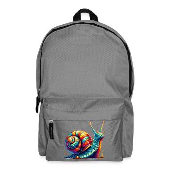 Schnecke - Rucksack - Mittelgrau - Vorne