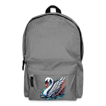 Cygne - Sac à dos - gris éléphant - Devant
