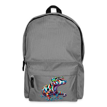 Gecko - Backpack - elephant grey - Front