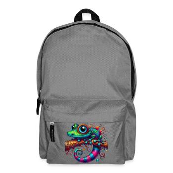 Gecko - Rucksack - Mittelgrau - Vorne