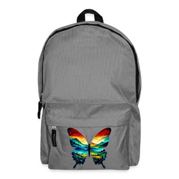 Papillon - Sac à dos - gris éléphant - Devant