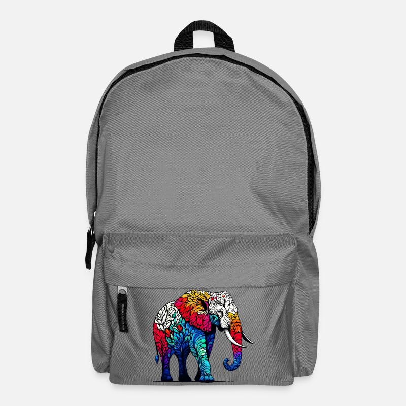 Elefant - Rucksack - Mittelgrau