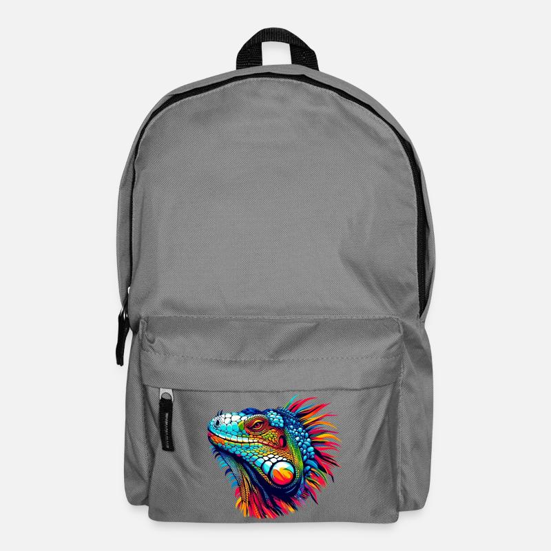 Leguan - Rucksack - Mittelgrau
