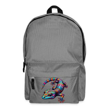 Gecko - Rucksack - Mittelgrau - Vorne