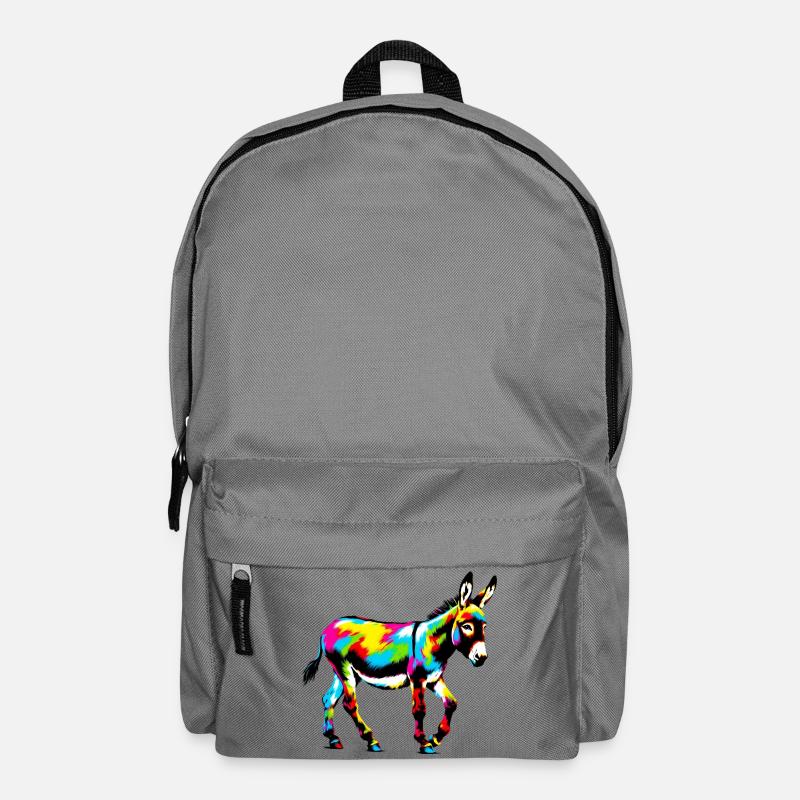 Esel-Maultier - Rucksack - Mittelgrau