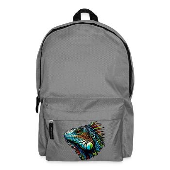 Leguan - Rucksack - Mittelgrau - Vorne