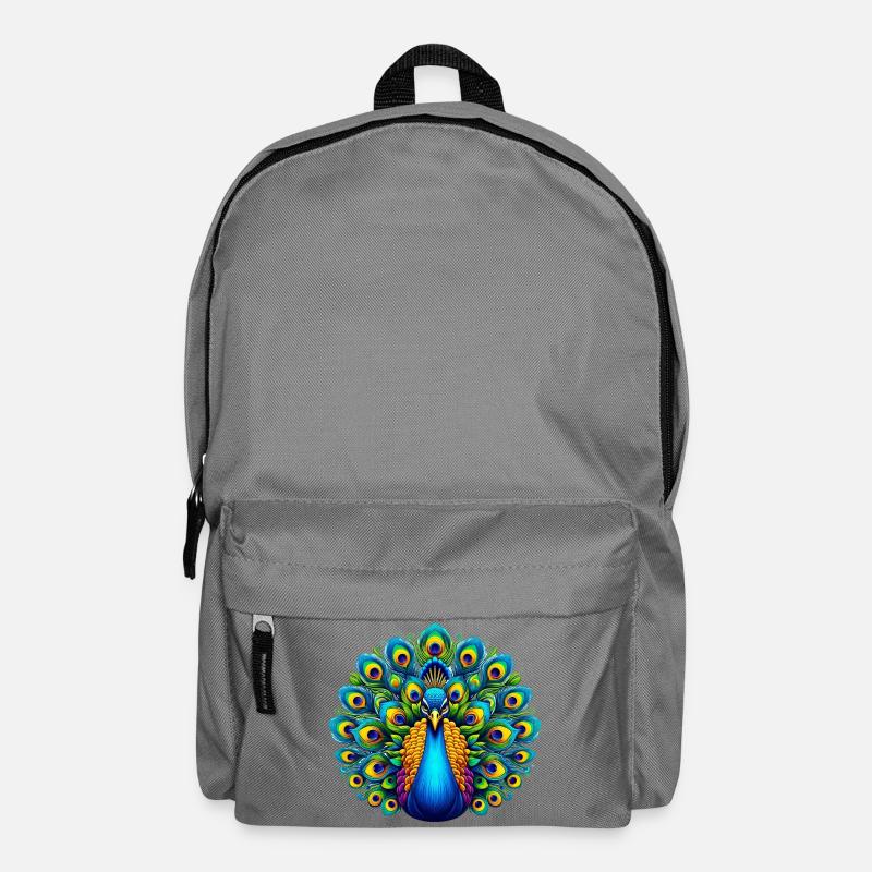 Paon - Sac à dos - gris éléphant