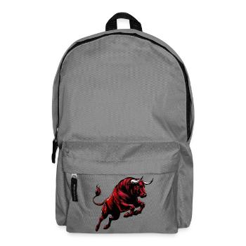 Bull - Backpack - elephant grey - Front