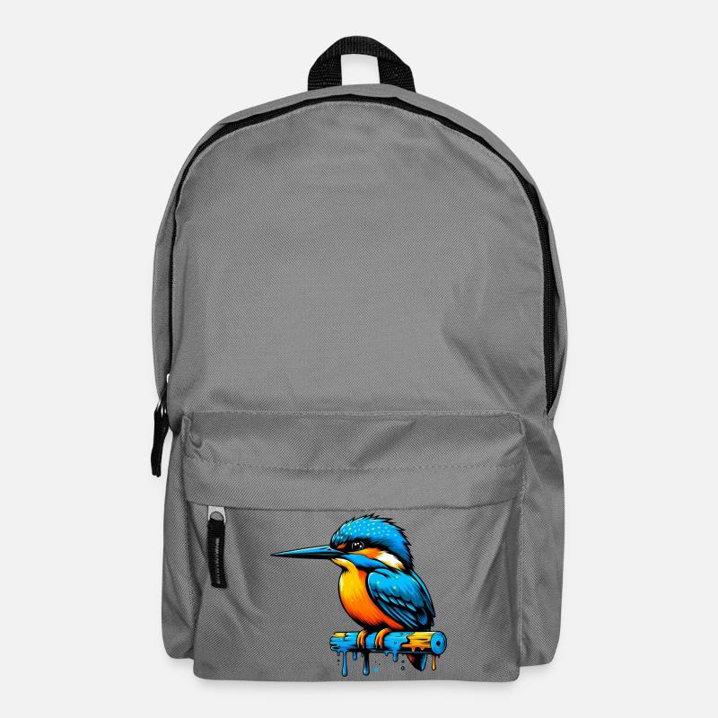 Eisvogel - Rucksack - Mittelgrau
