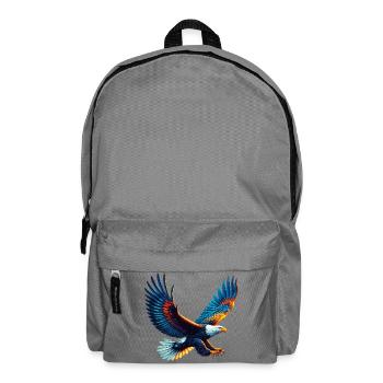 Eagle - Backpack - elephant grey - Front
