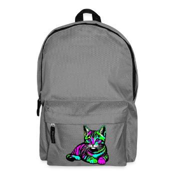 Chat - Sac à dos - gris éléphant - Devant