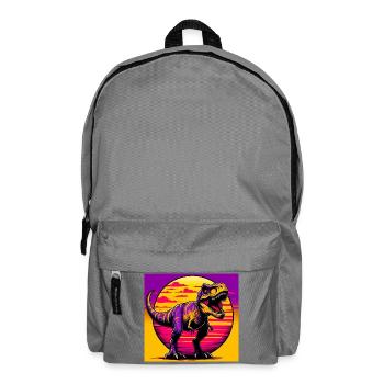 dinosaure - Sac à dos - gris éléphant - Devant