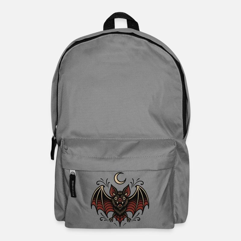 Moon Bat Night Magic - Backpack - elephant grey