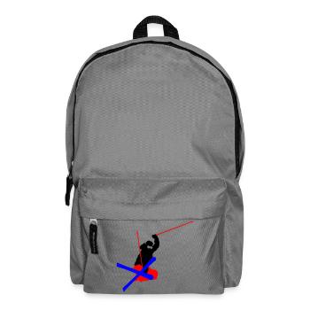 Freestyle ski - Rucksack - Mittelgrau - Vorne