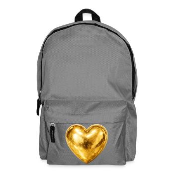 Cœur d’Or | Écœur d’Or - Sac à dos - gris éléphant - Devant