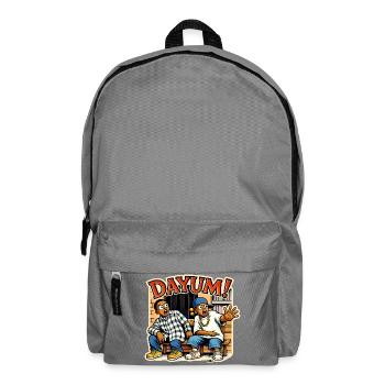 Dayum Urban Duo Thank god it's Friday - Backpack - elephant grey - Front