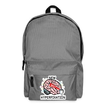 Hyperfix Brain Laser - Backpack - elephant grey - Front