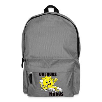 Vacation mode, vacation - Backpack - elephant grey - Front
