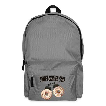 Sweet Crimes Only Drôle Chemise en Donut - Sac à dos - gris éléphant - Devant