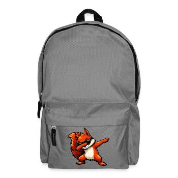 Tamponnement de l’écureuil roux - Sac à dos - gris éléphant - Devant
