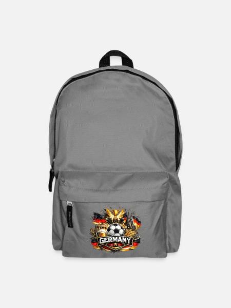 Germany Football 2026 – Deutsches Fan Design - Rucksack - Mittelgrau