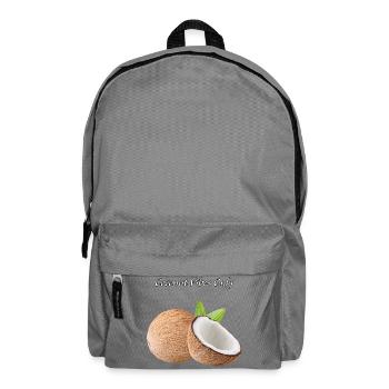 Coconut Vibes Only - Sac à dos - gris éléphant - Devant
