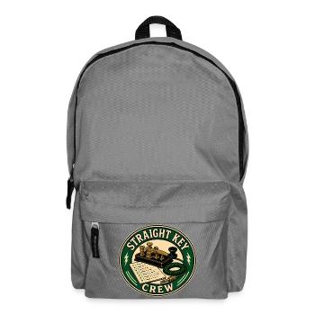 STRAIGHT KEY CREW - Rucksack - Mittelgrau - Vorne
