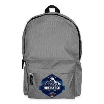 Sudelfeld Bayerische Alpen Bayern Deutschland Motorrad - Rucksack - Mittelgrau - Vorne
