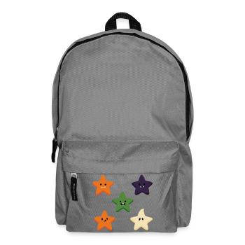 Five Spooky Little Stars - Rucksack - Mittelgrau - Vorne