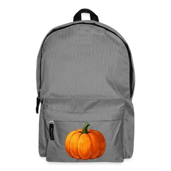 Herbstkürbis - Rucksack - Mittelgrau - Vorne