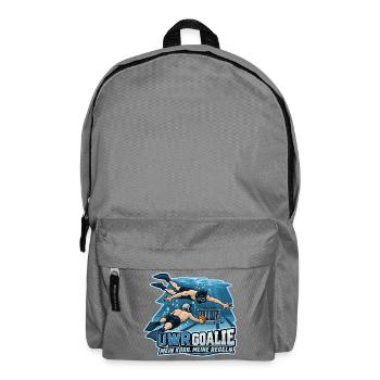 Unterwasser Rugby Goalie - Rucksack - Mittelgrau - Vorne