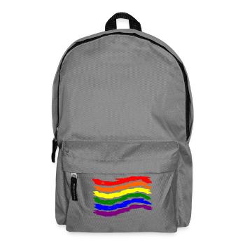 lgbt - Sac à dos - gris éléphant - Devant