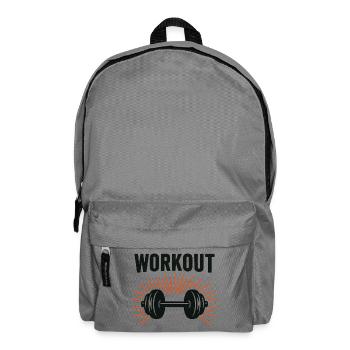 Langhantel-Burst-Drive - Rucksack - Mittelgrau - Vorne