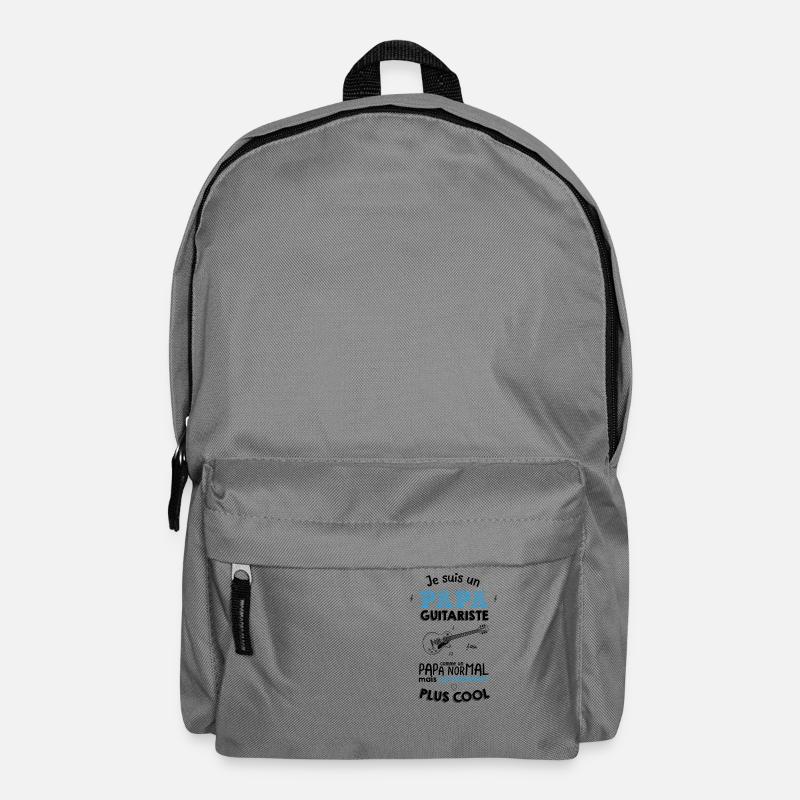 Papa guitariste carrément plus cool - Sac à dos - gris éléphant