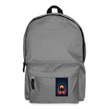 Cosmic Outlaw – Play the Universe - Rucksack - Mittelgrau - Vorne