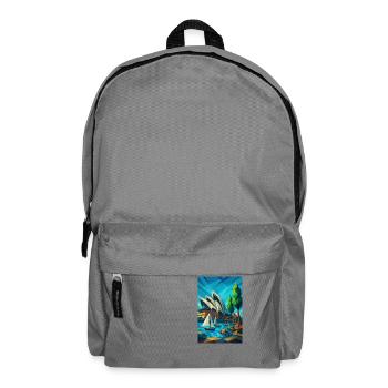 Sydney OPERA HOUSE – Architecture as a Wave - Backpack - elephant grey - Front