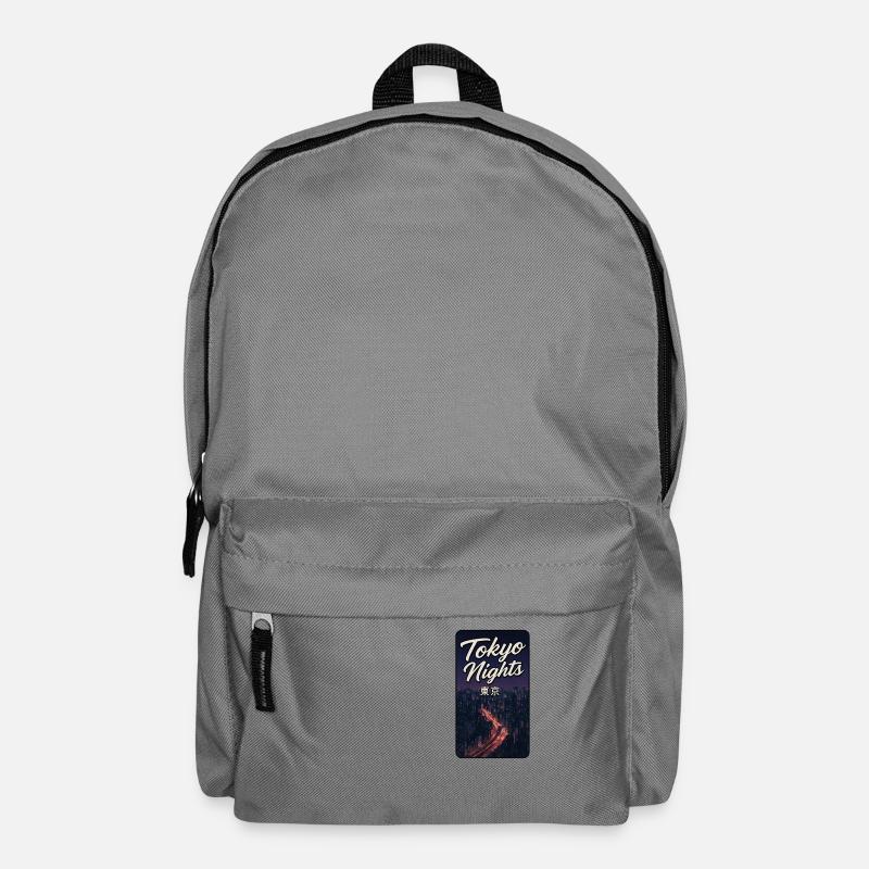 Tokyo Nights - Rucksack - Mittelgrau