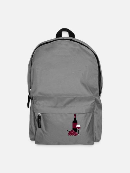 Wine - Rucksack - Mittelgrau