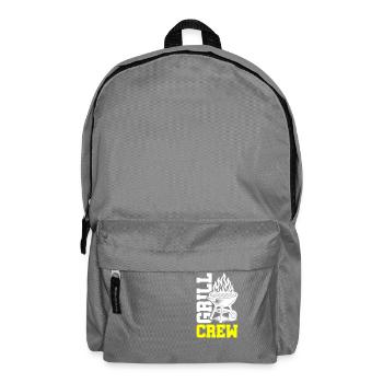 Grill Crew - Backpack - elephant grey - Front