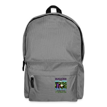 Success is a Maze, Solve It with Patience - Backpack - elephant grey - Front