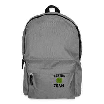 tennis team - Rucksack - Mittelgrau - Vorne