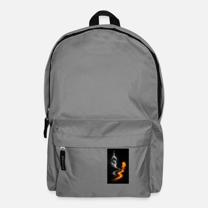 Bitcoin - Disruptiv - Rucksack - Mittelgrau