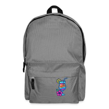 cocktail - Backpack - elephant grey - Front