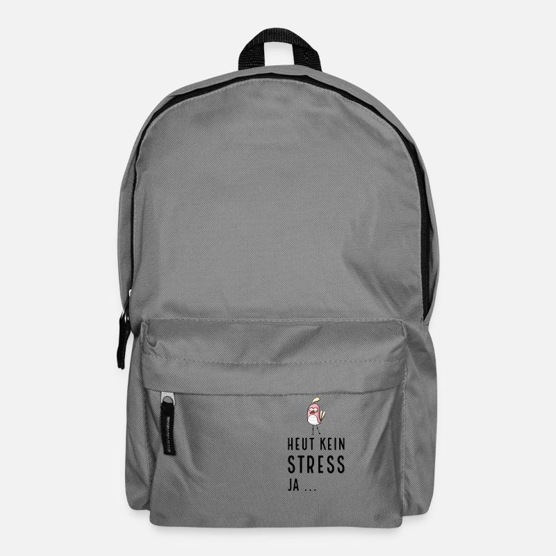 Lustige Sprüche - Rucksack - Mittelgrau