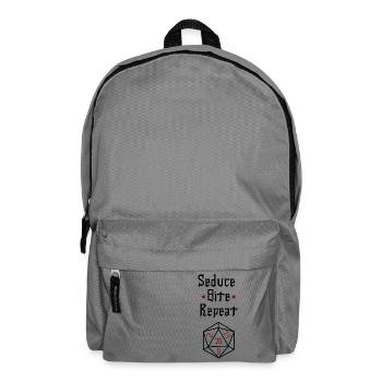 Verführen, Schwanz, Wiederholen - Rucksack - Mittelgrau - Vorne