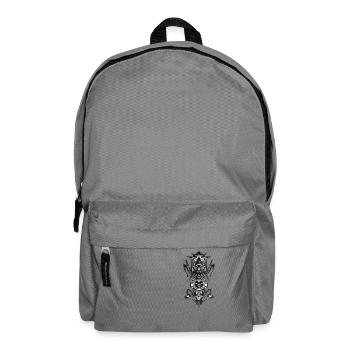 TECHNO - Sac à dos - gris éléphant - Devant